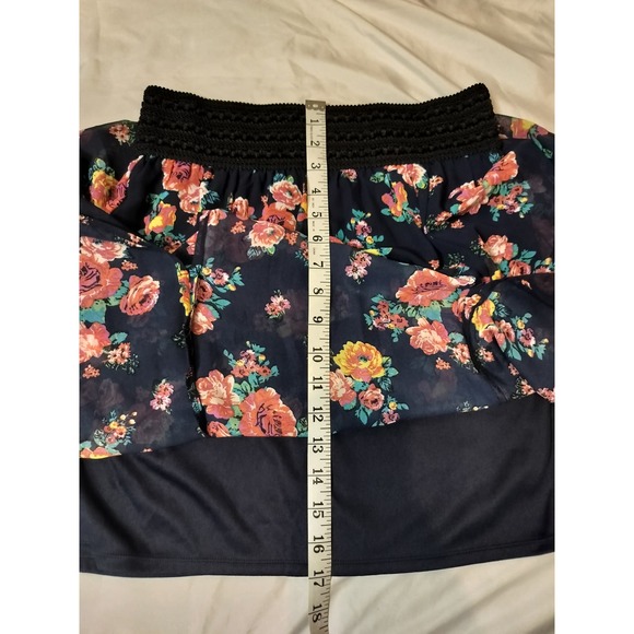 No Boundaries Floral Maxi Skirt with liner - Picture 6 of 9